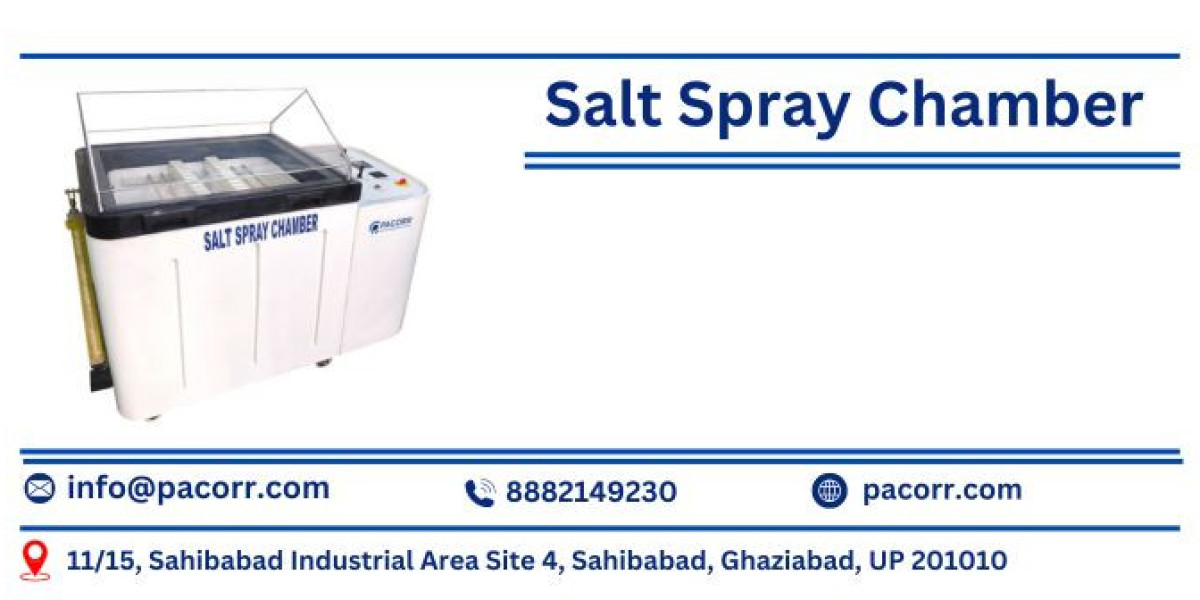 Why Industries Trust Pacorr's Salt Spray Chamber for Reliable Corrosion Testing